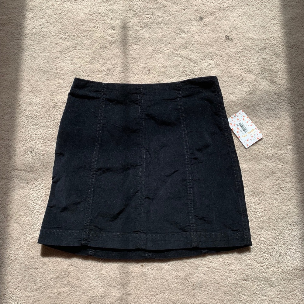 Free People Modern Femme Corduroy Mini Skirt